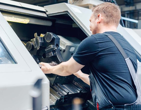 cnc expert running advanced prototyping machines